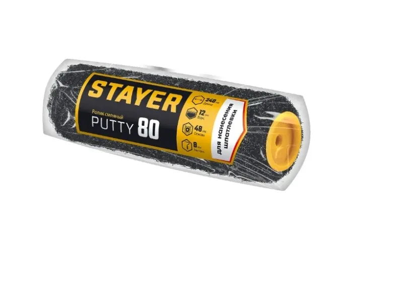 Купить Ролик для шпатлевки STAYER Putty 80 240 мм 02642-24